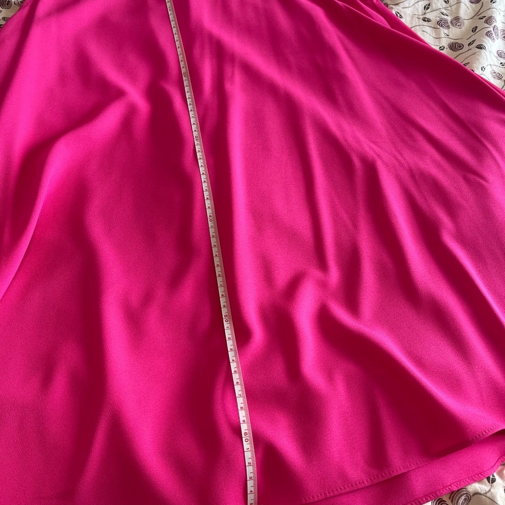 Bright pink top